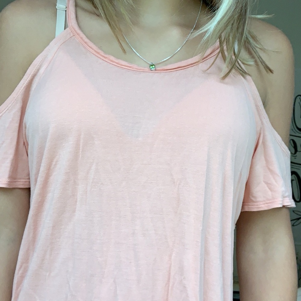 express cold shoulder tank top